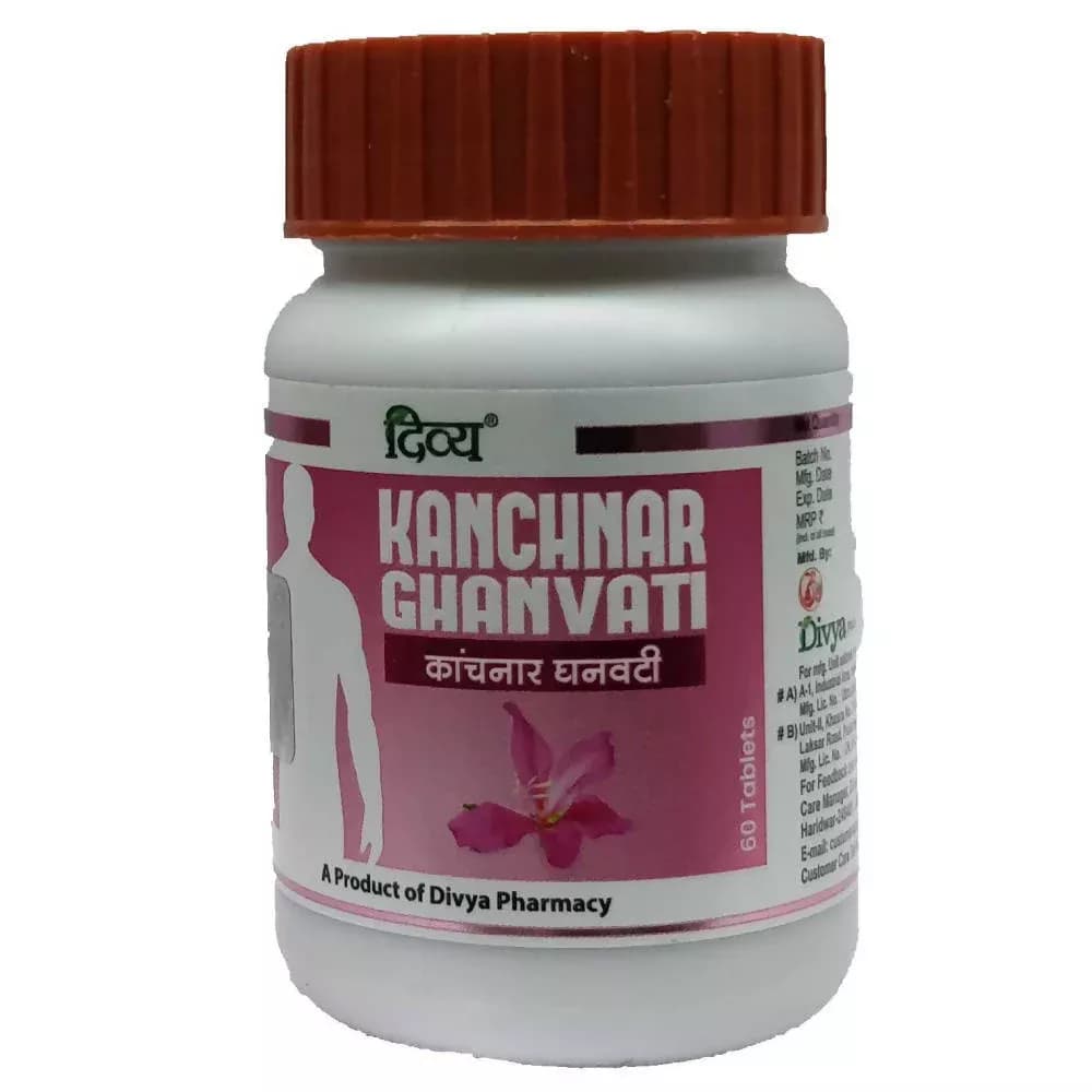 Buy Patanjali Divya Kanchnar Ghanvati Tablets Online - OLRAA Indian Snacks