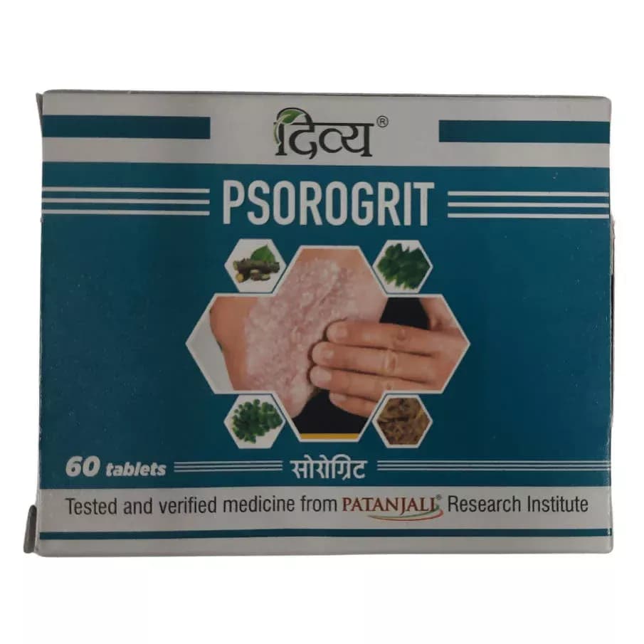 Buy Patanjali Divya Psorogrit Tablets  Online - OLRAA Indian Snacks