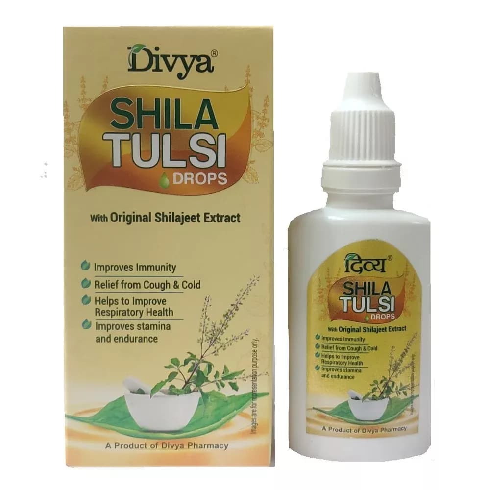 Buy Patanjali Divya Shila Tulsi Drops Online - OLRAA Indian Snacks