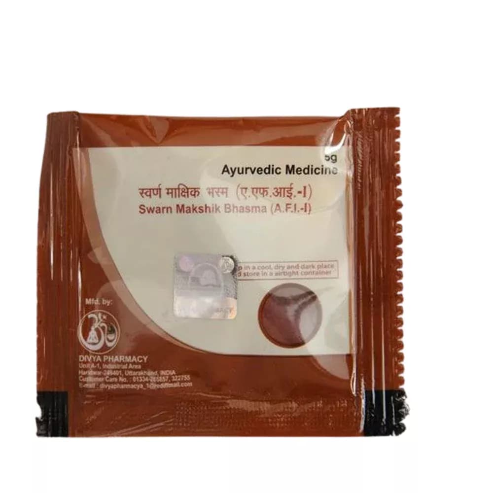 Buy Patanjali Divya Swarn Makshik Bhasma  Online - OLRAA Indian Snacks