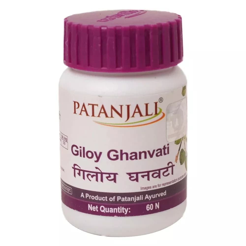 Buy Patanjali Giloy Ghanvati Tablets Online - OLRAA Indian Snacks