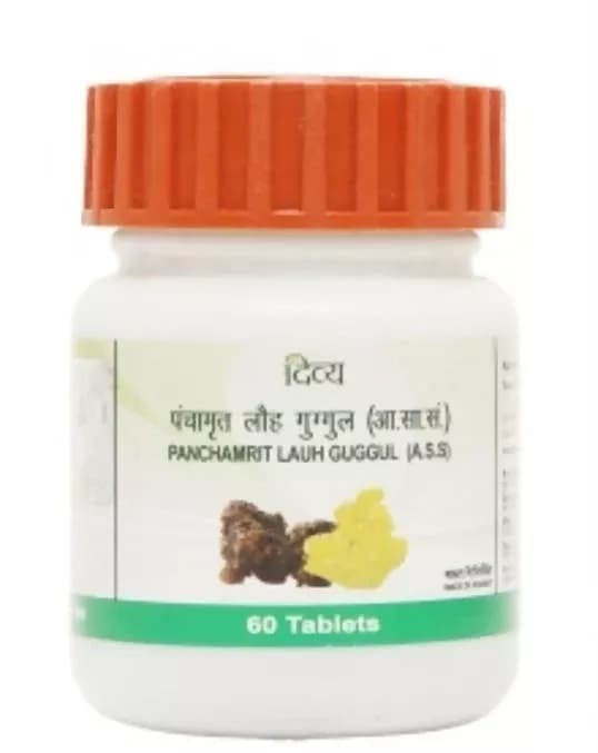 Buy Patanjali Panchamrit Lauh Guggul Tablets Online - OLRAA Indian Snacks