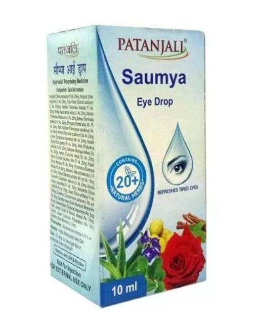 Buy Patanjali Saumya Eye Drop  Online - OLRAA Indian Snacks