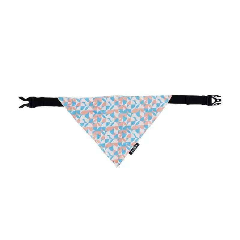 Buy Petsy Bandana for Dogs - Orange Geometric Online - OLRAA Indian Snacks