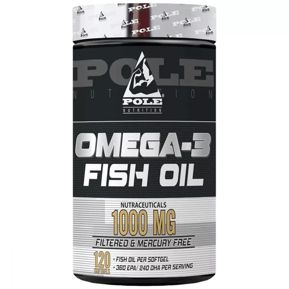 Buy Pole Nutrition Omega-3 Fish Oil Softgels Online - OLRAA Indian Snacks