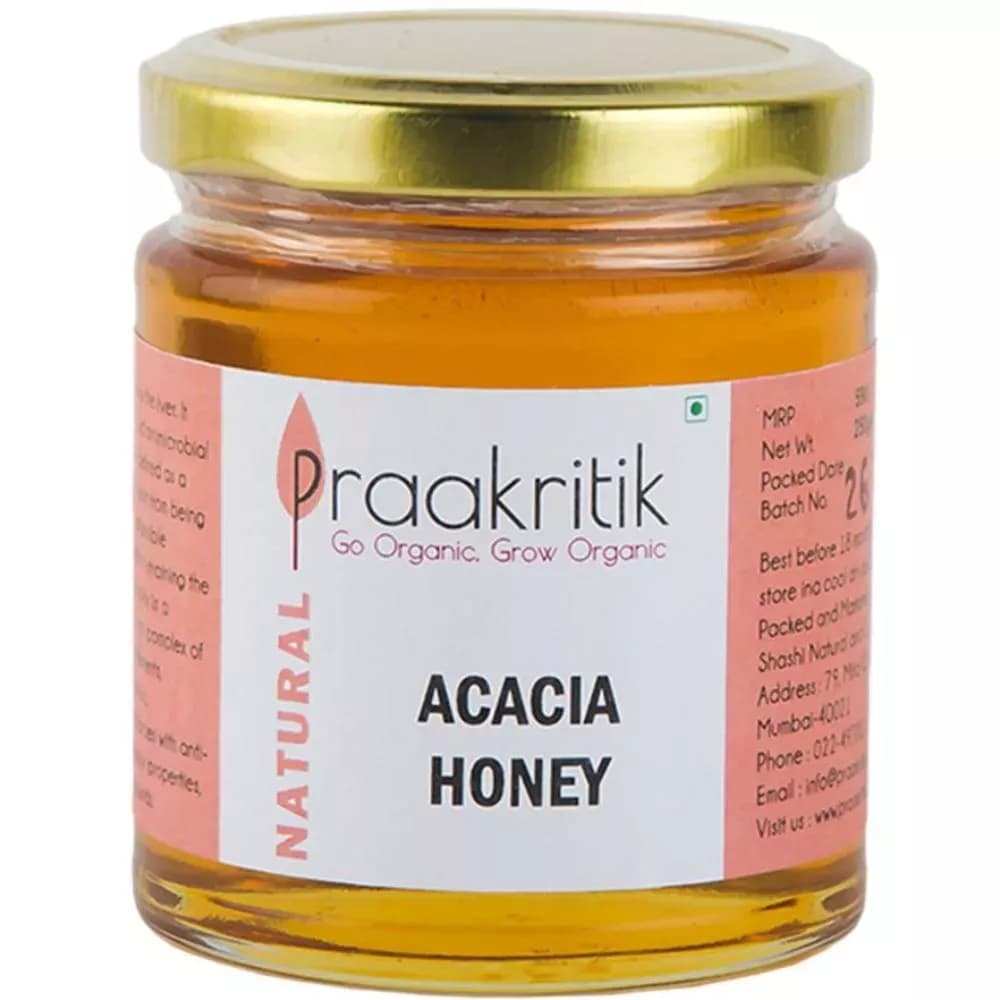 Buy Praakritik Natural Acacia Honey Online - OLRAA Indian Snacks