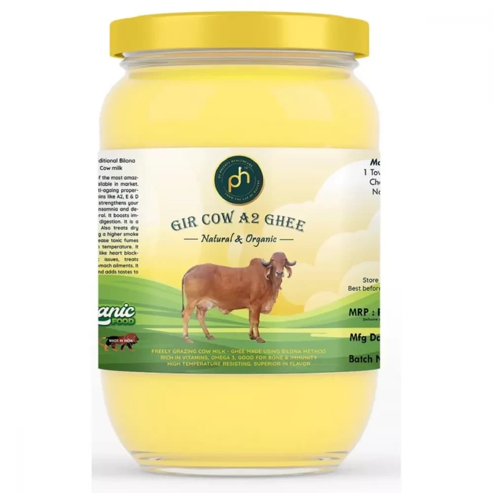 Buy Prithvi Healthcare Gir Cow A2 Ghee Online - OLRAA Indian Snacks
