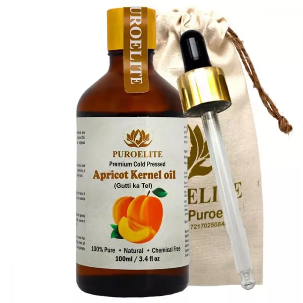 Buy Puroelite Apricot Kernel Oil Online - OLRAA Indian Snacks