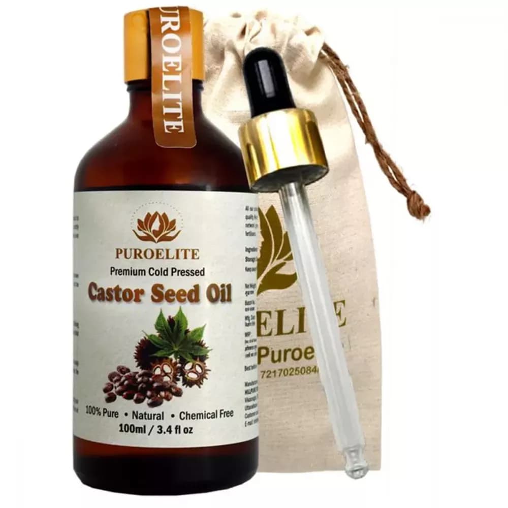 Buy Puroelite Castor Seed Oil Online - OLRAA Indian Snacks