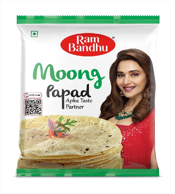 Buy Ram Bandhu Moong Papad Online - OLRAA Indian Snacks