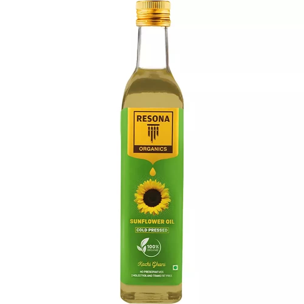 Buy Resona Organic Sunflower Oil Online - OLRAA Indian Snacks