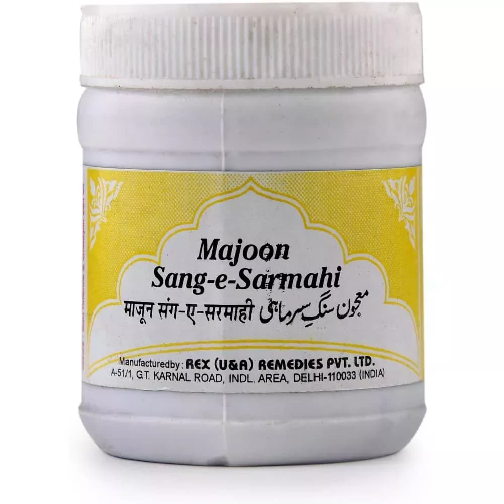 Buy Rex Remedies Majoon Sang-e-Sarmahi Online - OLRAA Indian Snacks