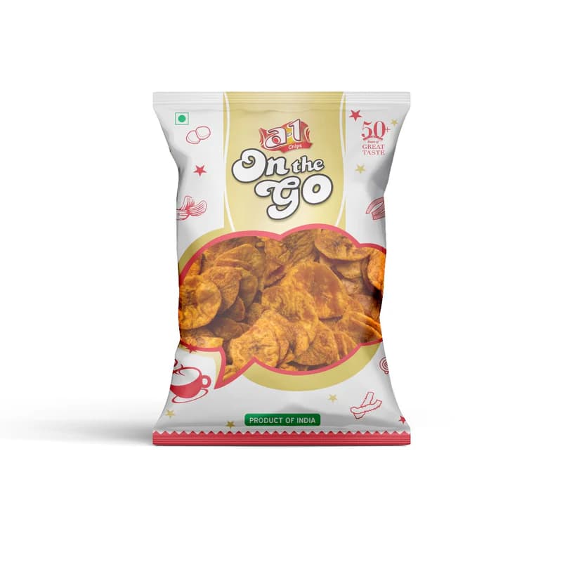 Buy A1 Chips Ripe Banana Fruit Chips Online - OLRAA Indian Snacks