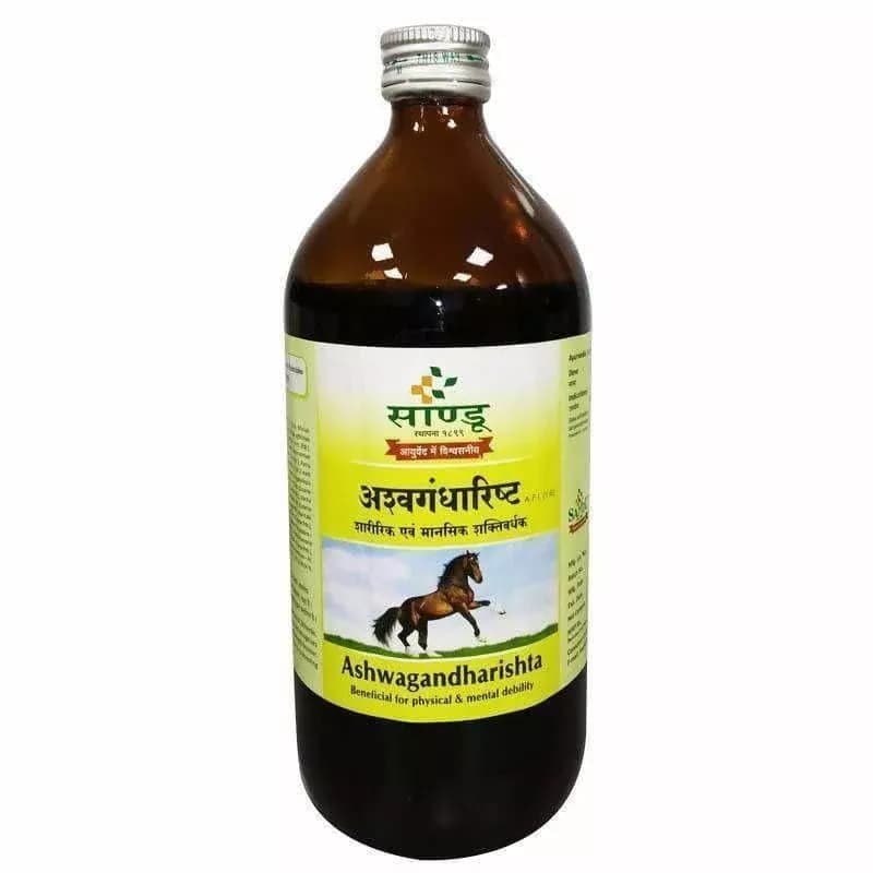 Buy Sandu Ashwagandharishta Online - OLRAA Indian Snacks