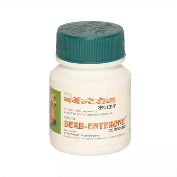 Buy Sandu Berb-Enterone Compound Tablets  Online - OLRAA Indian Snacks