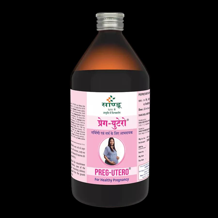 Buy Sandu Preg-Utero Syrup Online - OLRAA Indian Snacks
