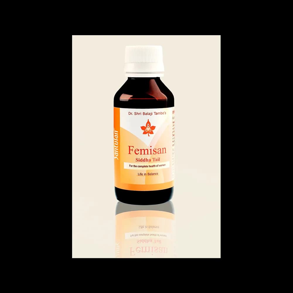 Buy Santulan Ayurveda Femisan Oil Online - OLRAA Indian Snacks