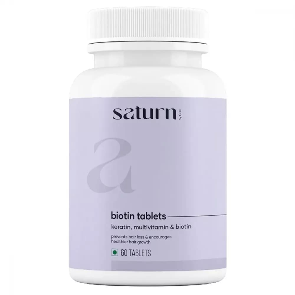 Buy Saturn Biotin Tablets Online - OLRAA Indian Snacks