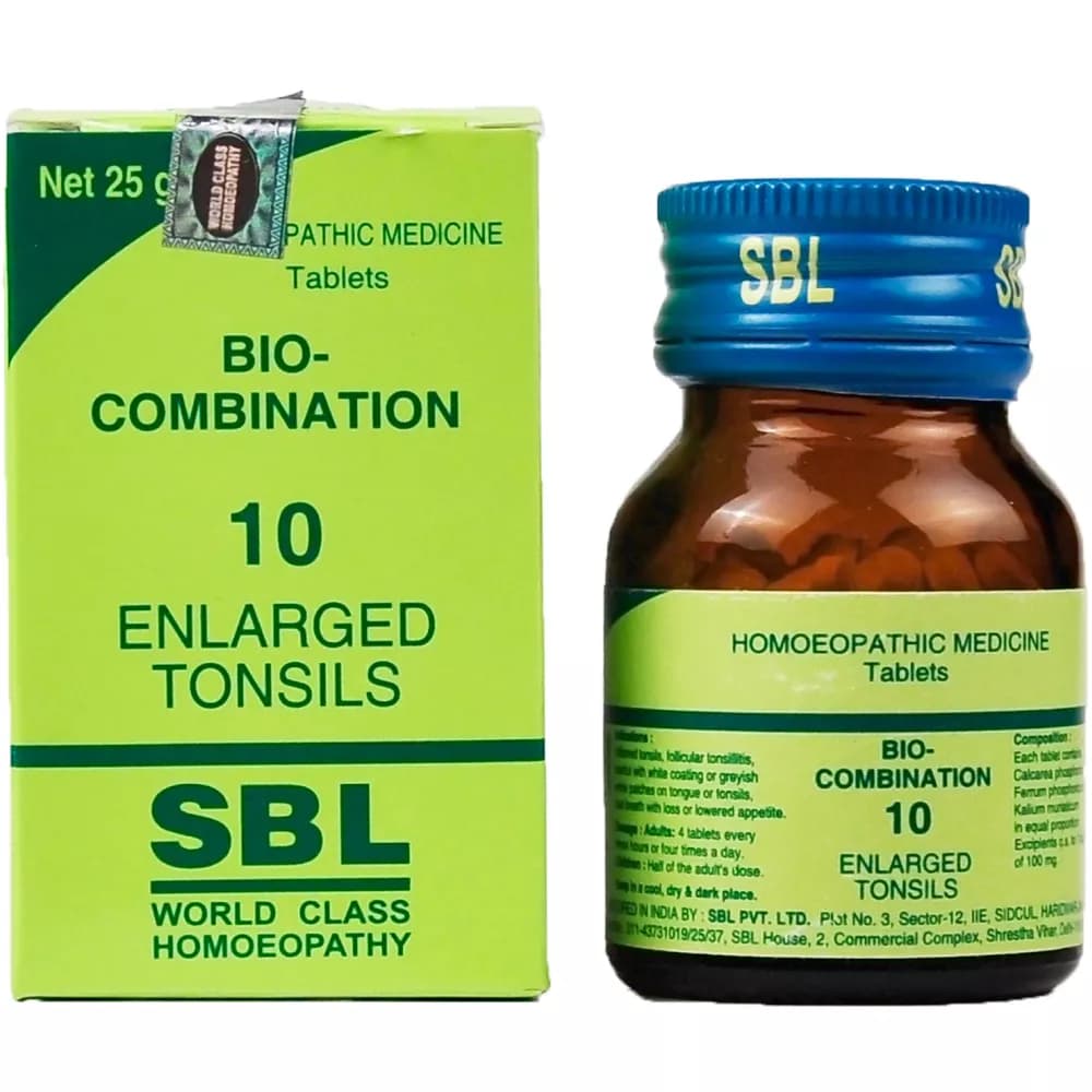 Buy SBL Bio-Combination 10 Tablet Online - OLRAA Indian Snacks