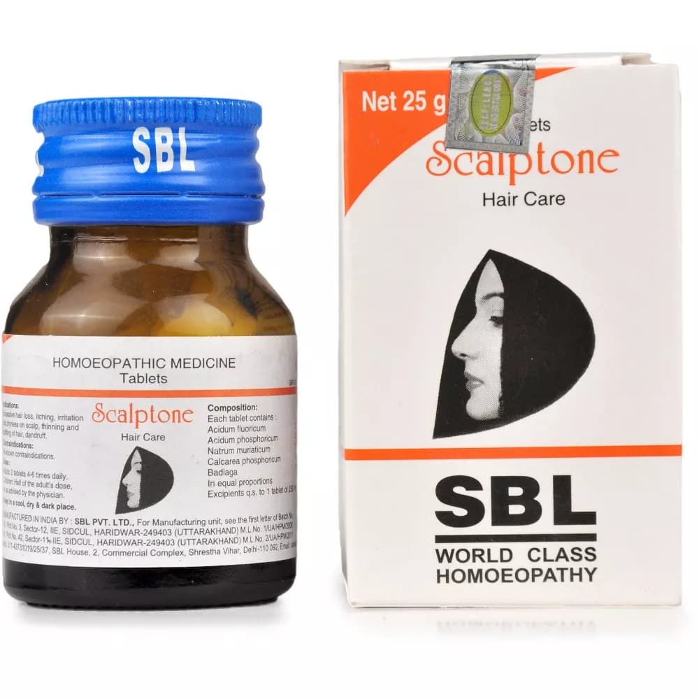 Buy SBL Scalptone Tablet Online - OLRAA Indian Snacks