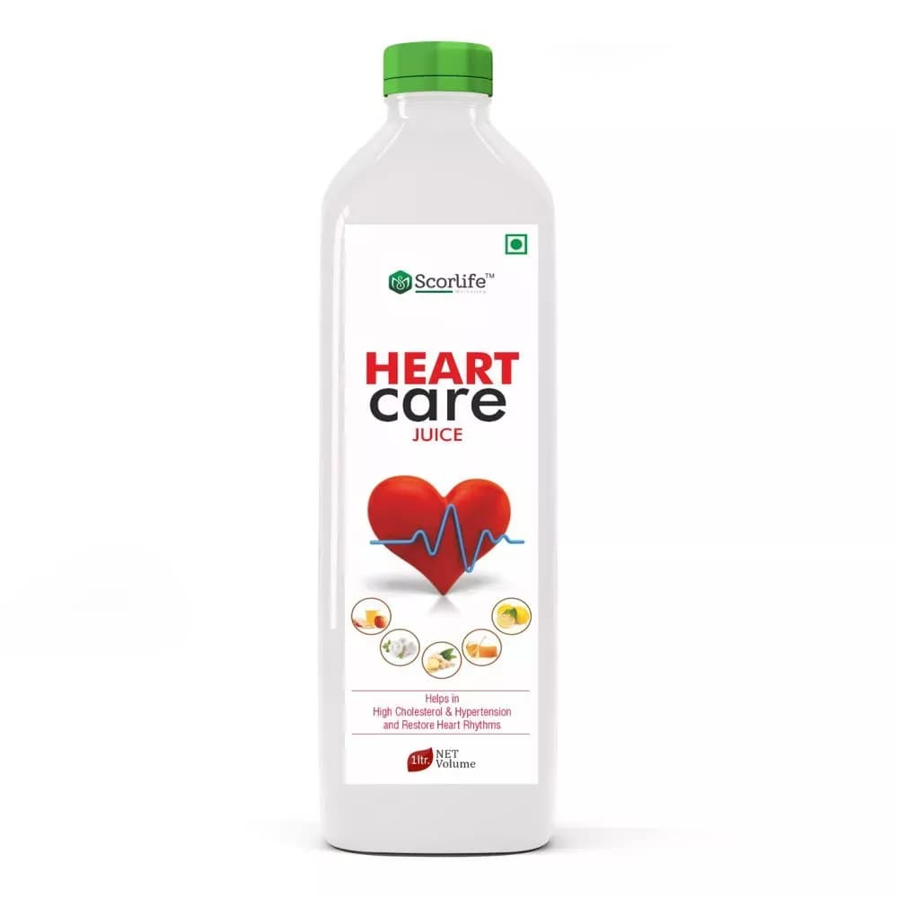 Buy Scorlife Heart Care Juice Sugar Free Online - OLRAA Indian Snacks