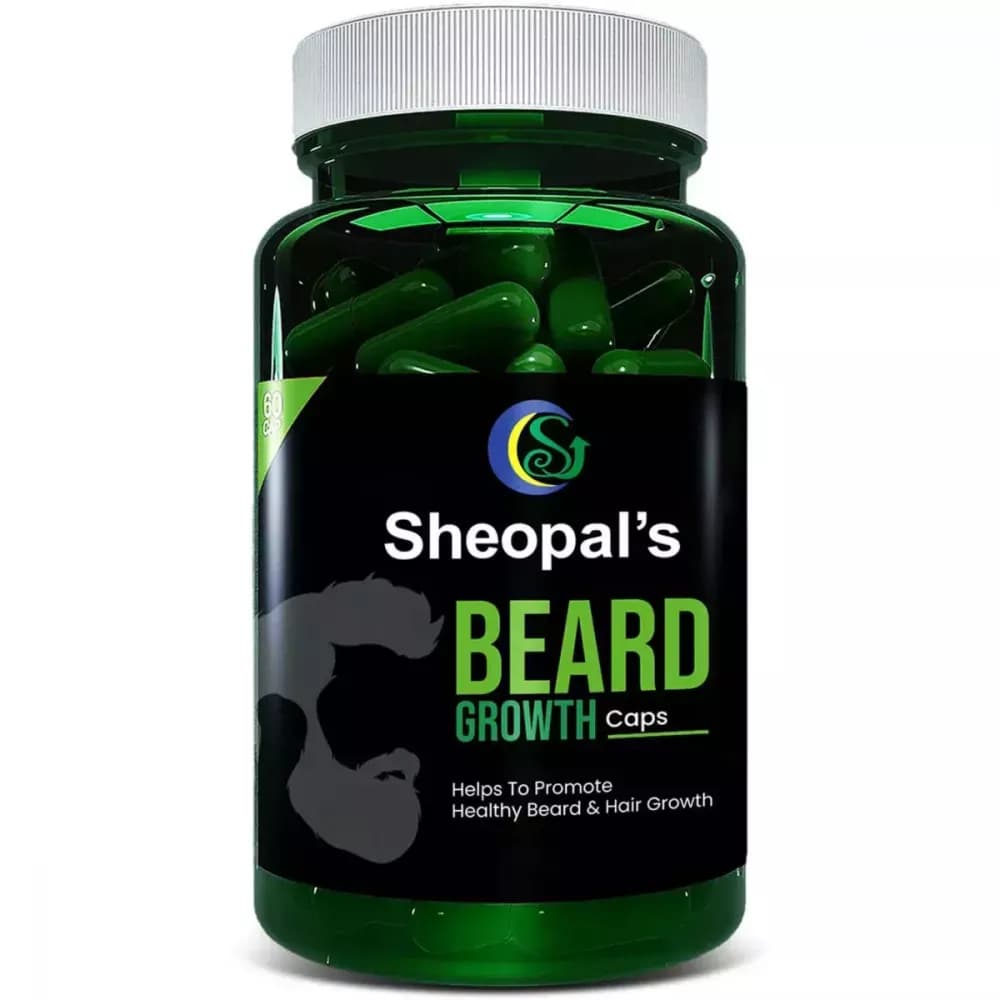 Buy Sheopals Beard Growth Capsules Online - OLRAA Indian Snacks
