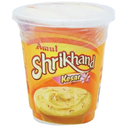 Buy Amul Kesar Shrikhand Online - OLRAA Indian Snacks