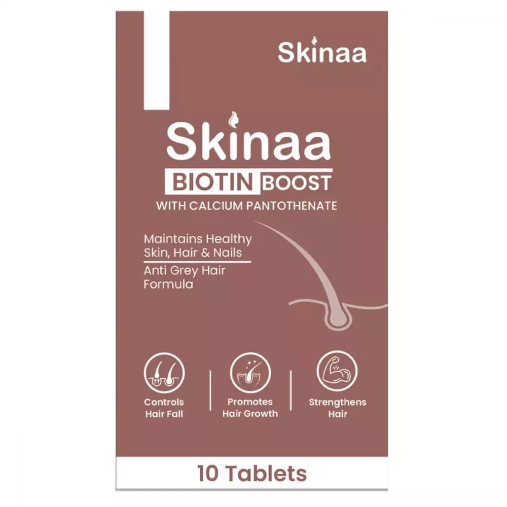 Buy Skinaa Biotin Boost Tablets Online - OLRAA Indian Snacks