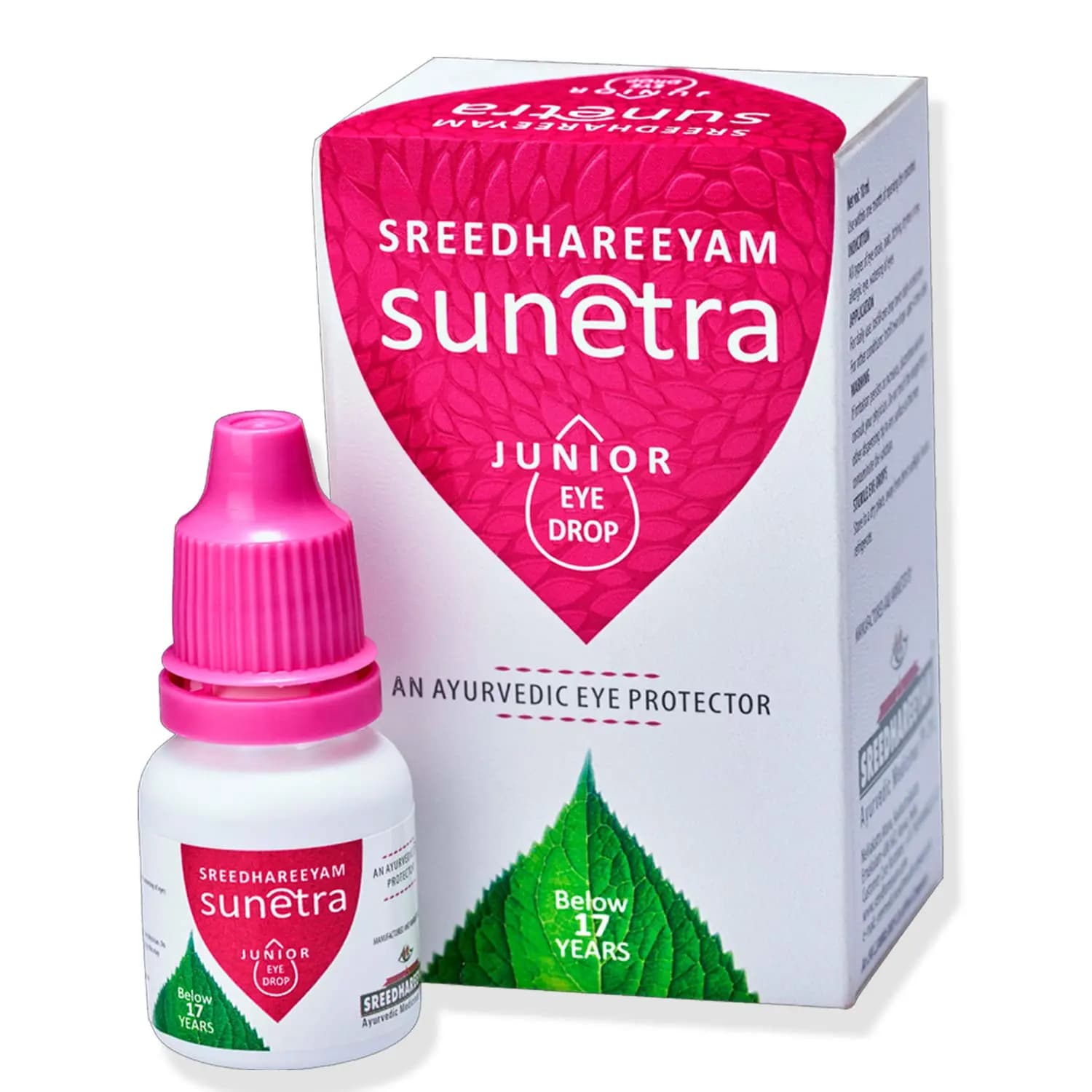 Buy Sreedhareeyam Sunetra Junior Herbal Eyedrops for Kids and Teenager Online - OLRAA Indian Snacks