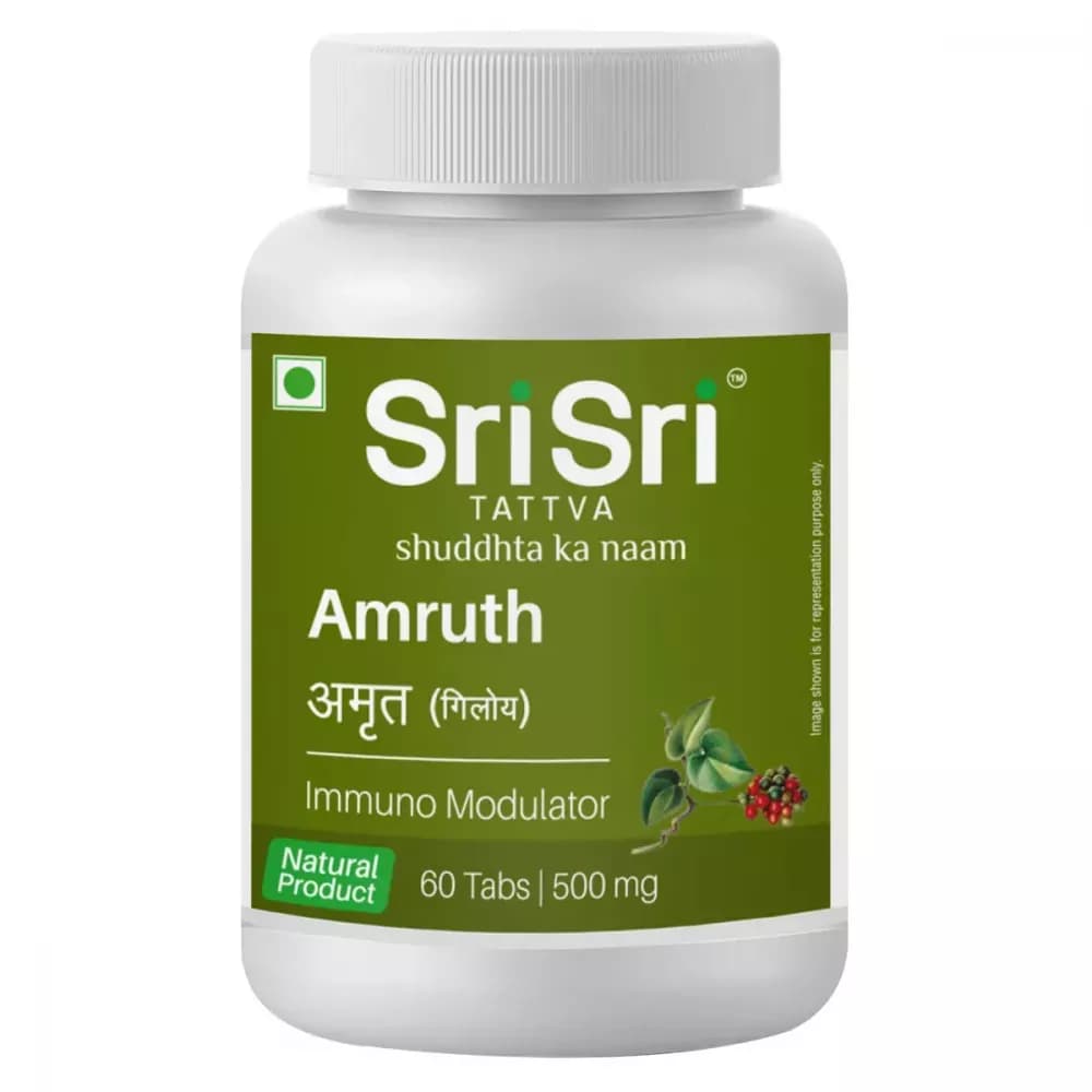 Buy Sri Sri Tattva Amruth Tablet Online - OLRAA Indian Snacks