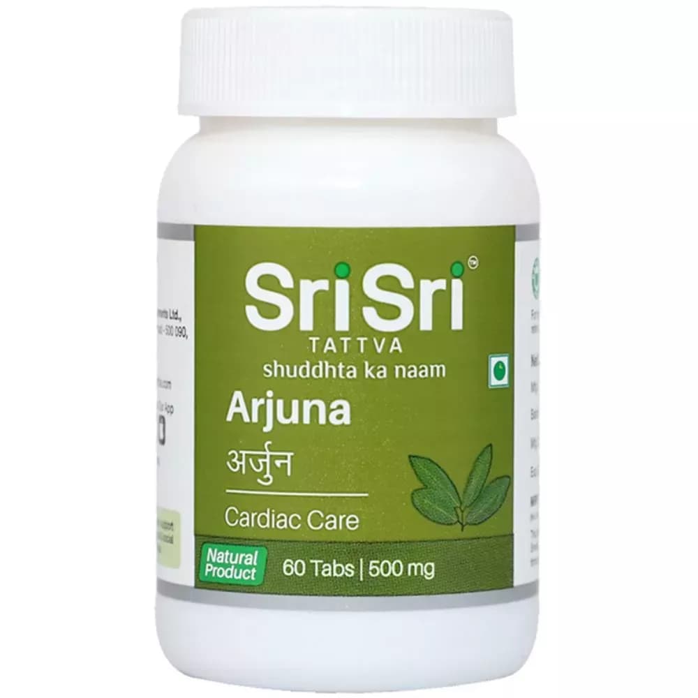 Buy Sri Sri Tattva Arjuna Tablet Online - OLRAA Indian Snacks