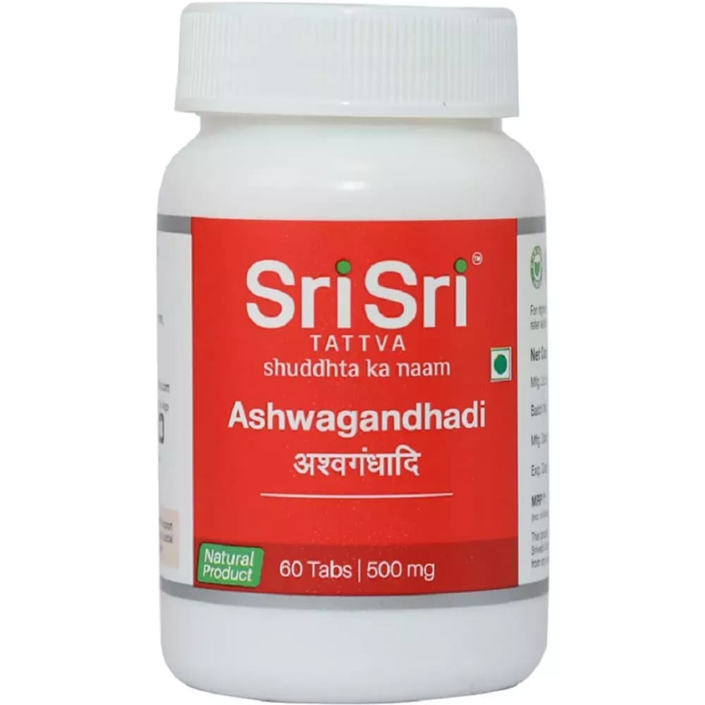 Buy Sri Sri Tattva Ashwagandhadi Tablet Online - OLRAA Indian Snacks