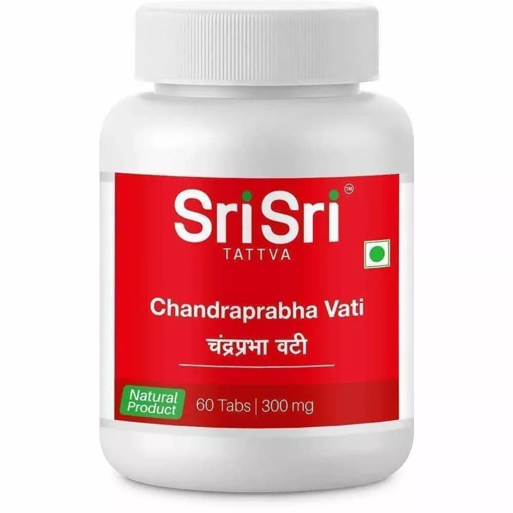 Buy Sri Sri Tattva Chandraprabha Vati Tablet Online - OLRAA Indian Snacks