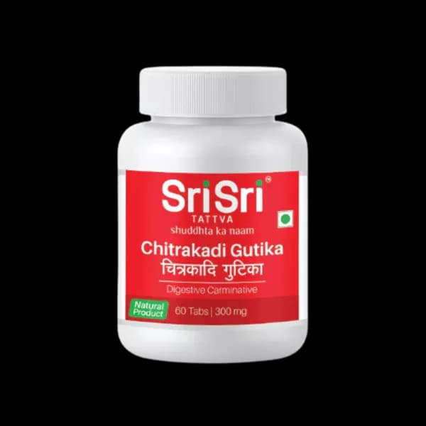 Buy Sri Sri Tattva Chitrakadi Gutika Online - OLRAA Indian Snacks