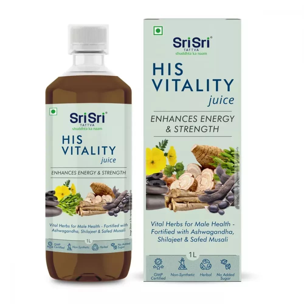 Buy Sri Sri Tattva His Vitality Juice Online - OLRAA Indian Snacks