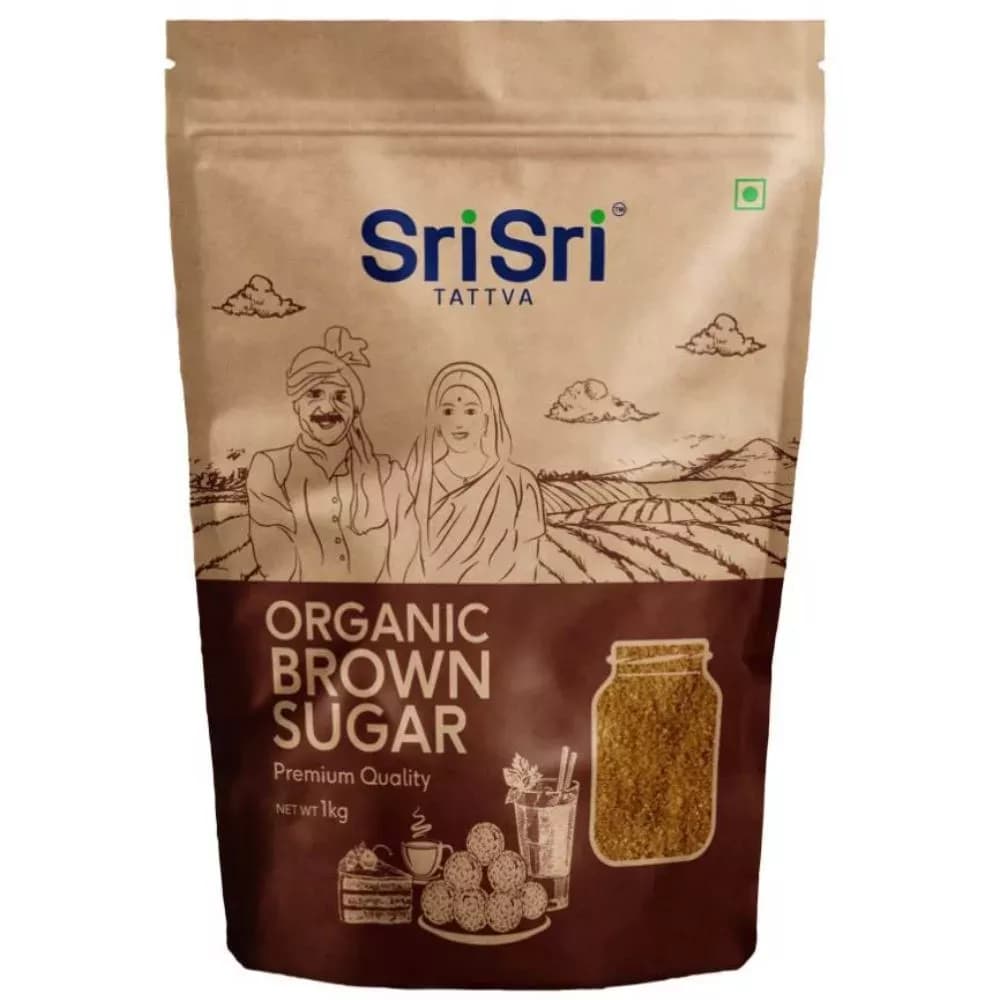Buy Sri Sri Tattva Organic Brown Sugar Online - OLRAA Indian Snacks