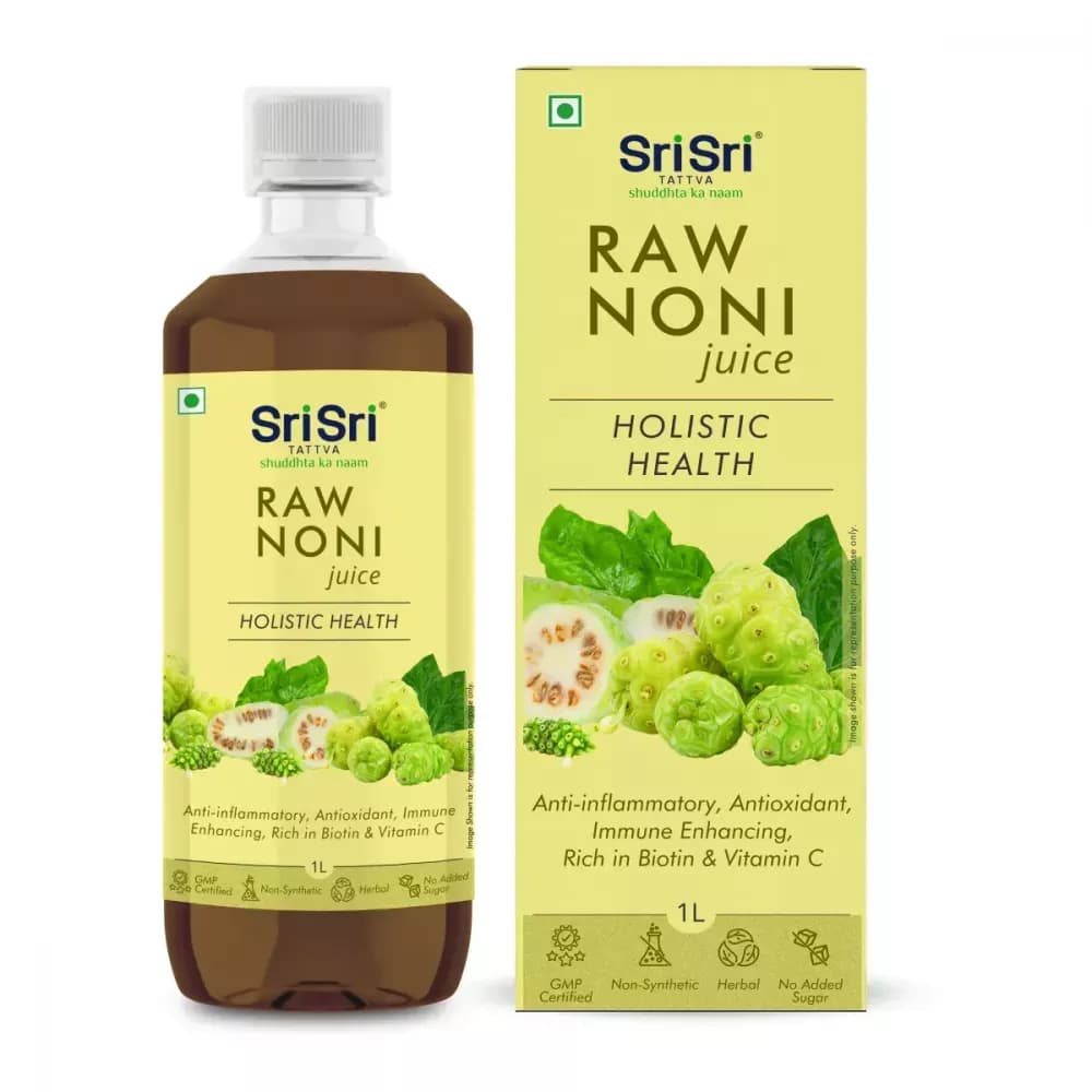Buy Sri Sri Tattva Raw Noni Juice Online - OLRAA Indian Snacks