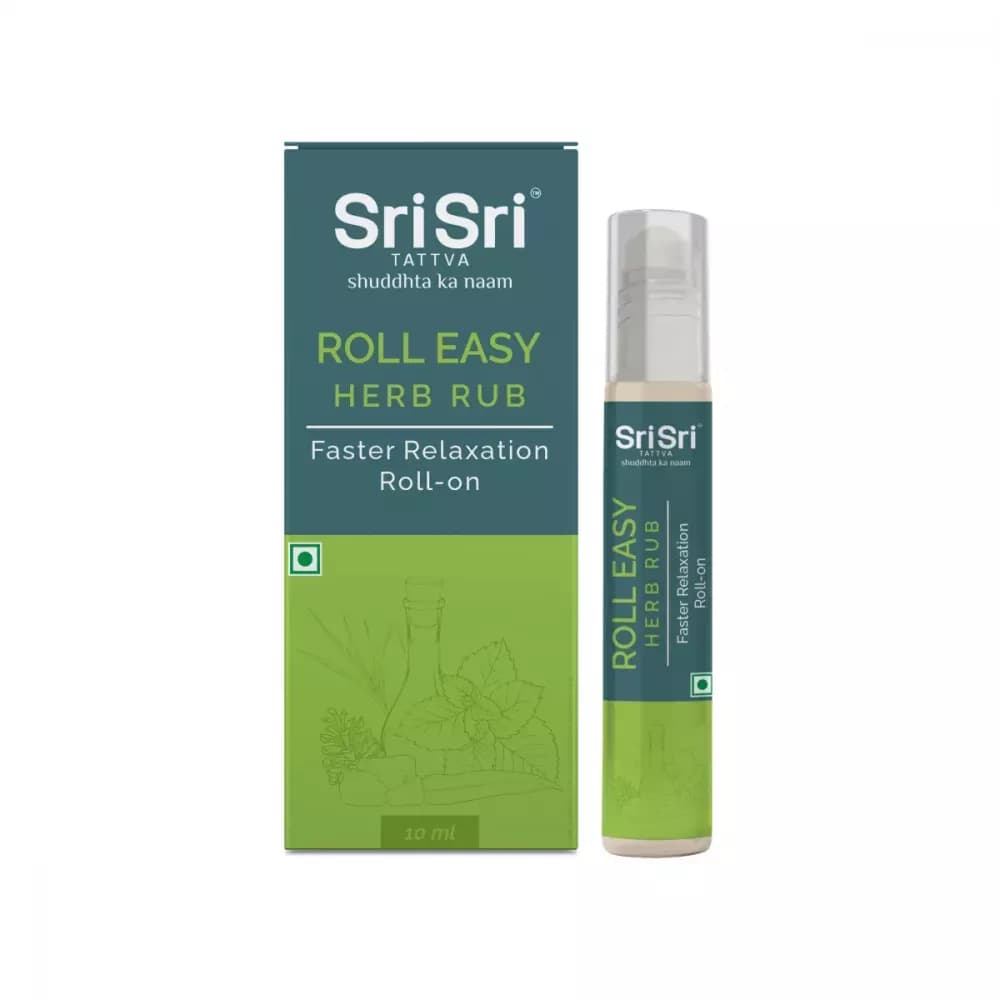 Buy Sri Sri Tattva Roll Easy Herb Rub Online - OLRAA Indian Snacks