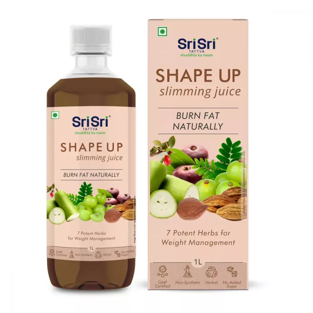 Buy Sri Sri Tattva Shape Up Slimming Juice Online - OLRAA Indian Snacks