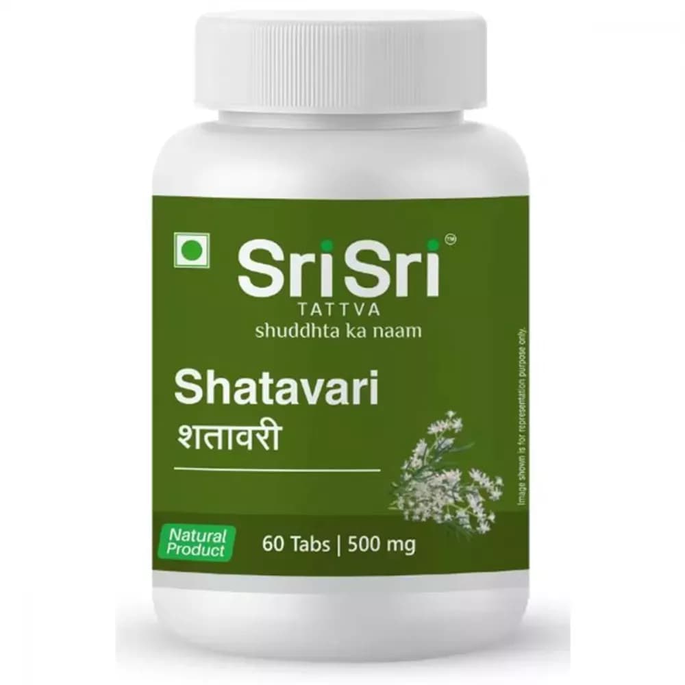 Buy Sri Sri Tattva Shatavari Tablets Online - OLRAA Indian Snacks