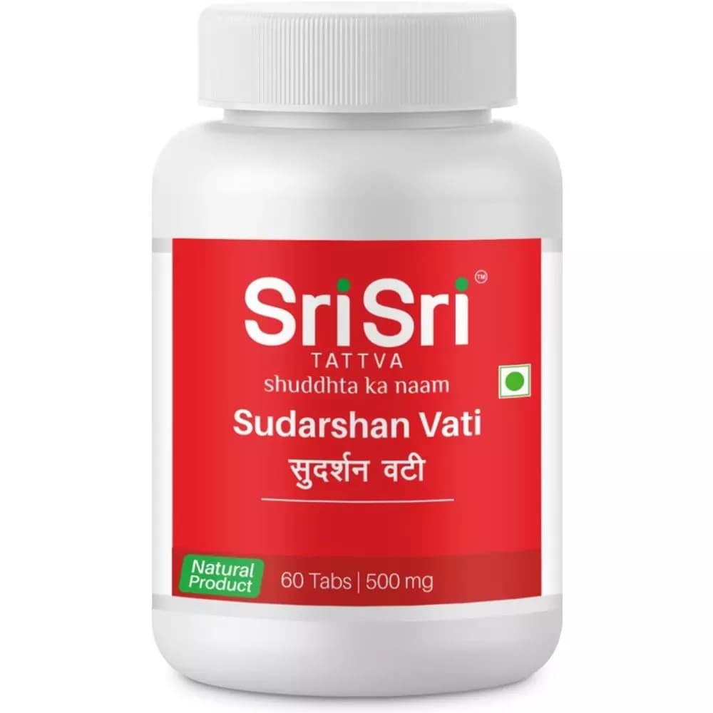 Buy Sri Sri Tattva Sudarshan Vati Tablets Online - OLRAA Indian Snacks