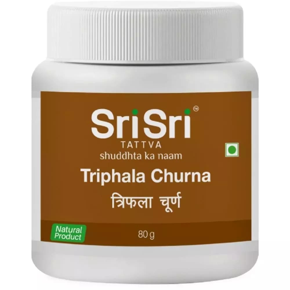 Buy Sri Sri Tattva Triphala Churna Online - OLRAA Indian Snacks