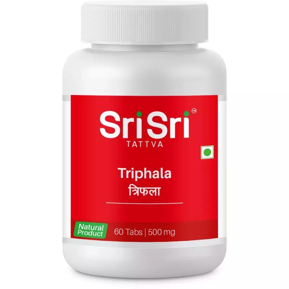 Buy Sri Sri Tattva Triphala Tablet Online - OLRAA Indian Snacks