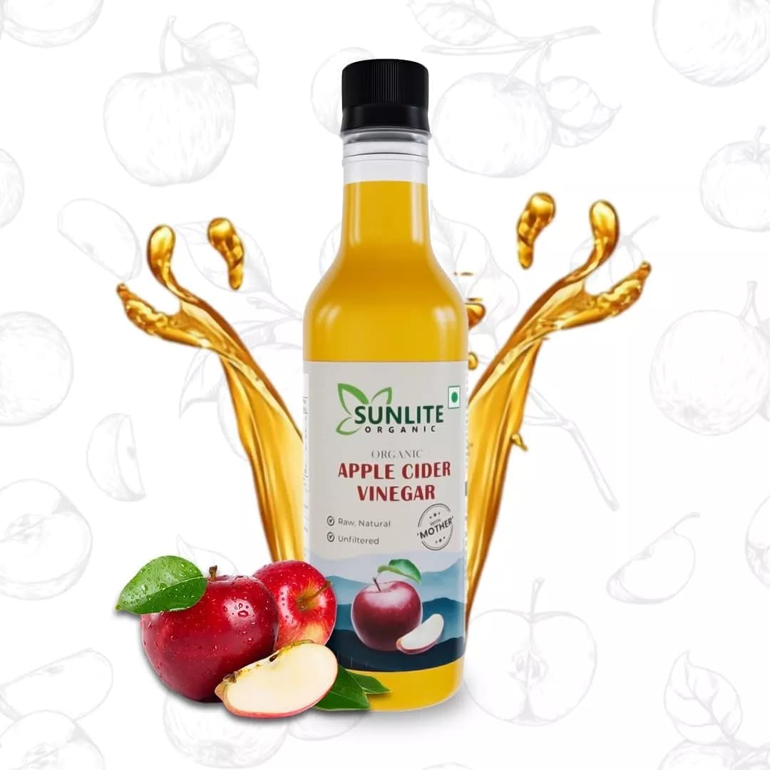 Buy Sunlite Organic Apple Cider Vinegar Online - OLRAA Indian Snacks