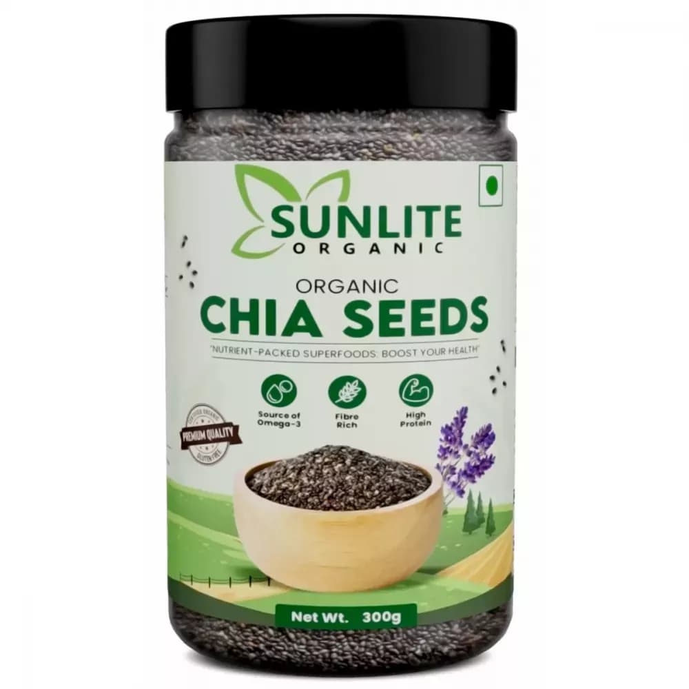 Buy Sunlite Organic Chia Seeds Online - OLRAA Indian Snacks