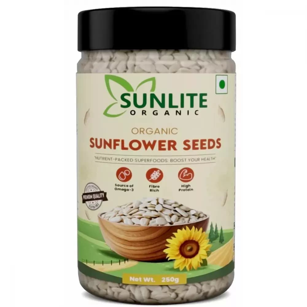 Buy Sunlite Organic Sunflower Seeds Online - OLRAA Indian Snacks