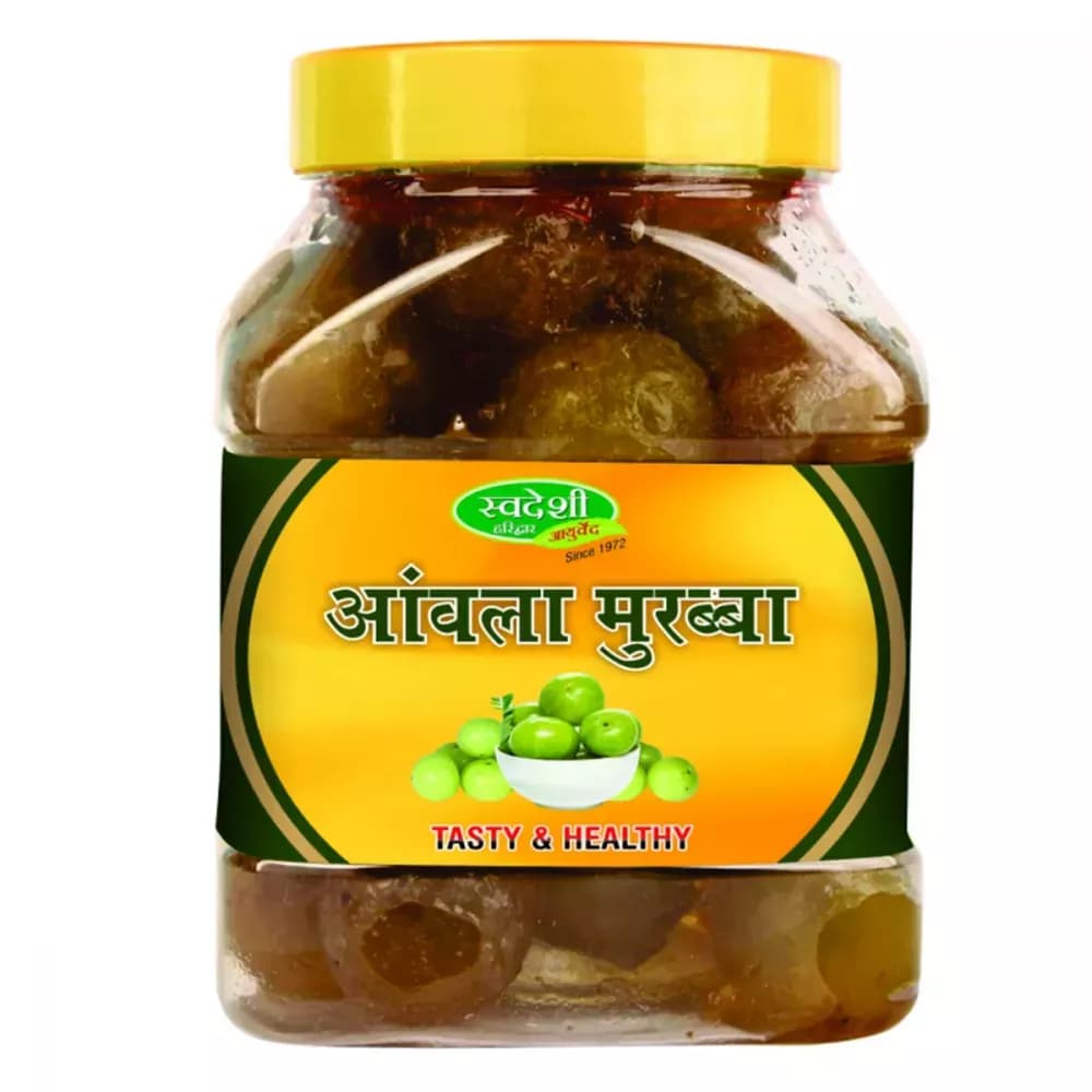 Buy Swadeshi Ayurved Amla Murabba Online - OLRAA Indian Snacks