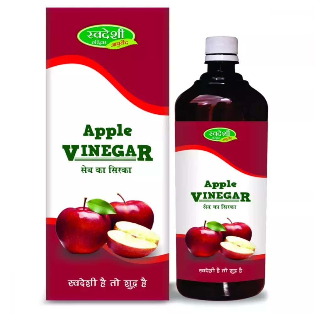 Buy Swadeshi Ayurved Apple Vinegar Online - OLRAA Indian Snacks