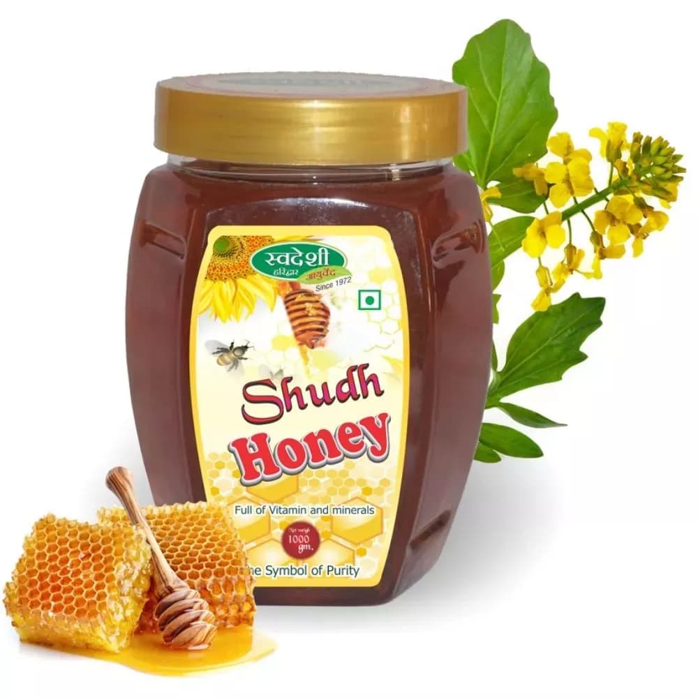 Buy Swadeshi Ayurved Shudh Honey Online - OLRAA Indian Snacks