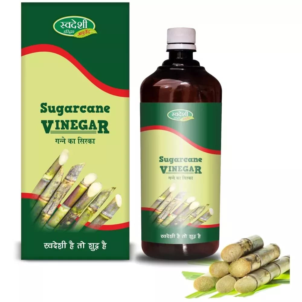 Buy Swadeshi Ayurved Sugarcane Vinegar Online - OLRAA Indian Snacks